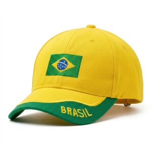Boné Torcedor Brasileiro de 24x24cm com Velcro - Brasil