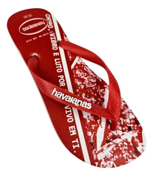 Chinelo Havaianas Top Torcedor Inter - Alpargatas - Imagem 4