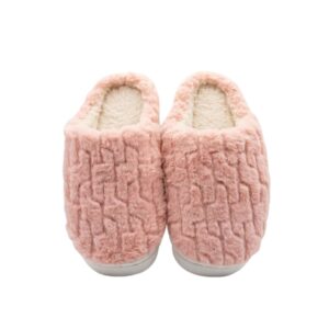 Pantufa  peluciada de Poliéster-Mokfa
