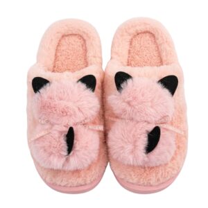 Pantufa de Adulto C/Gatinho Peluciado-Sortidos