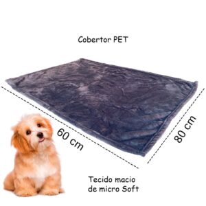 Mini Manta Pet 80x60Cm-Sortidos - Imagem 3