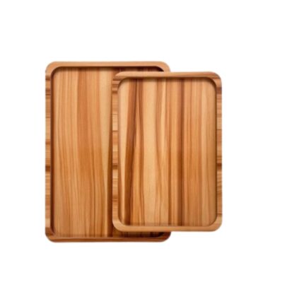Jogo de Bandejas Retangulares 22,5Cmx33,5Cm-Top House