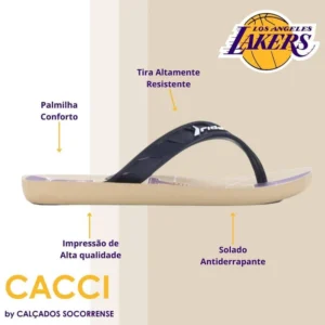 Chinelo de Dedo Street NBA Lakers - Rider - Imagem 2