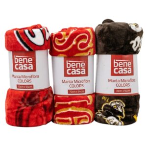Manta Pet Microfibra Colors 70CmX94Cm-Bene Casa